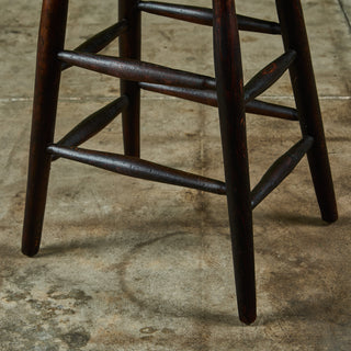Rustic Wooden Stool