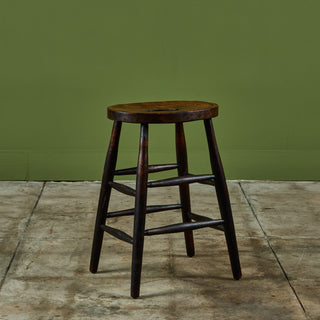 Rustic Wooden Stool
