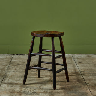 Rustic Wooden Stool