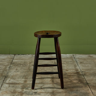 Rustic Wooden Stool