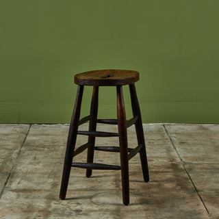 Rustic Wooden Stool