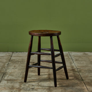 Rustic Wooden Stool