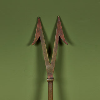Brass Fire Poker by J. Robert Swanson, Pipsan Swanson Saarinen and Eliel Saarinen for Saarinen Swanson Group