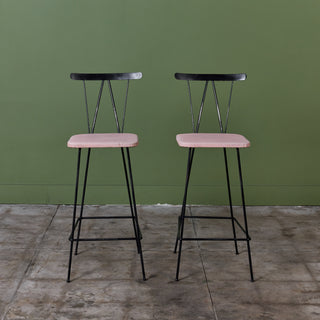 Pair of Salterini Bar Stools by Maurizio Tempestini