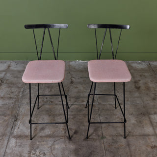 Pair of Salterini Bar Stools by Maurizio Tempestini