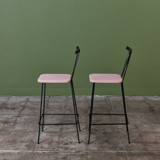 Pair of Salterini Bar Stools by Maurizio Tempestini