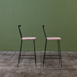 Pair of Salterini Bar Stools by Maurizio Tempestini