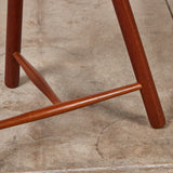 Teak Tripod Milking Stool