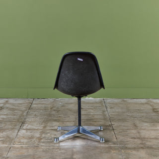 Set of Four Charles and Ray Eames Molded Fiberglass Side Chairs for Herman Miller