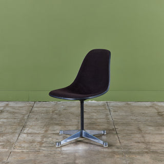 Set of Four Charles and Ray Eames Molded Fiberglass Side Chairs for Herman Miller
