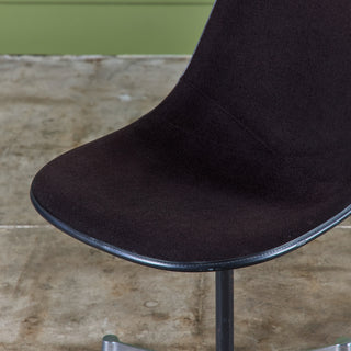 Set of Four Charles and Ray Eames Molded Fiberglass Side Chairs for Herman Miller