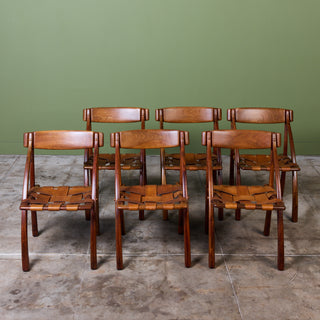 Set of Six 'Wishbone' Dining Chairs by Arthur Espenet