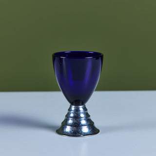 Set of Six "Blue Moon" Cordial Glasses by Chase USA