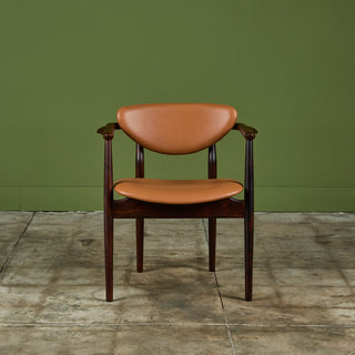 Set of Six Finn Juhl Dining Chairs for Niels Vodder