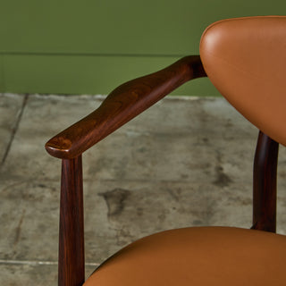 Set of Six Finn Juhl Dining Chairs for Niels Vodder