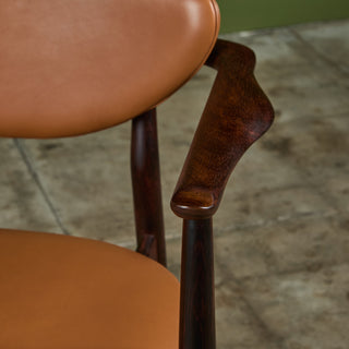 Set of Six Finn Juhl Dining Chairs for Niels Vodder