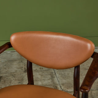 Set of Six Finn Juhl Dining Chairs for Niels Vodder