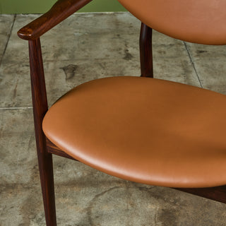 Set of Six Finn Juhl Dining Chairs for Niels Vodder