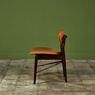 Set of Six Finn Juhl Dining Chairs for Niels Vodder
