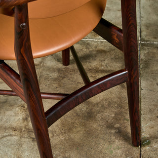 Set of Six Finn Juhl Dining Chairs for Niels Vodder