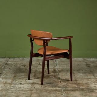 Set of Six Finn Juhl Dining Chairs for Niels Vodder