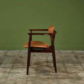 Set of Six Finn Juhl Dining Chairs for Niels Vodder