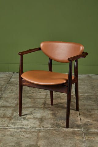 Set of Six Finn Juhl Dining Chairs for Niels Vodder
