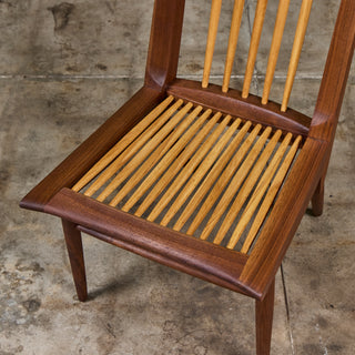 Set of Six George Nakashima Dining Chairs for Widdicomb