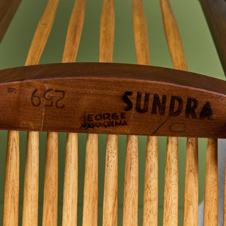 Set of Six George Nakashima Dining Chairs for Widdicomb