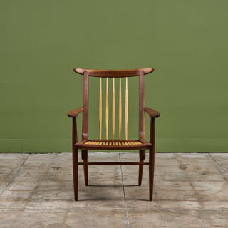 Set of Six George Nakashima Dining Chairs for Widdicomb