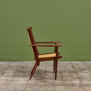 Set of Six George Nakashima Dining Chairs for Widdicomb