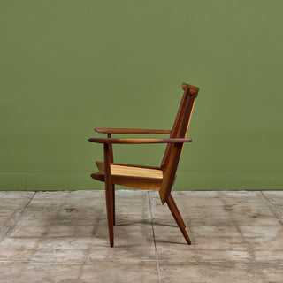 Set of Six George Nakashima Dining Chairs for Widdicomb