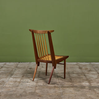 Set of Six George Nakashima Dining Chairs for Widdicomb