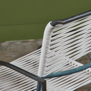 Set of Six Kipp Stewart Bronze Patio Dining Armchairs for Terra