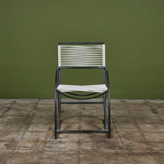 Set of Six Kipp Stewart Bronze Patio Dining Armchairs for Terra