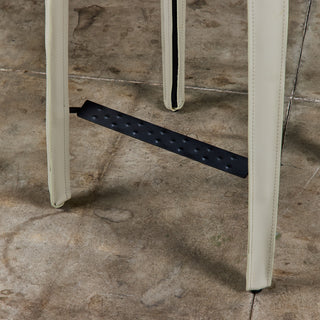 Set of Three Mario Bellini Cab Counter Stools for Cassina