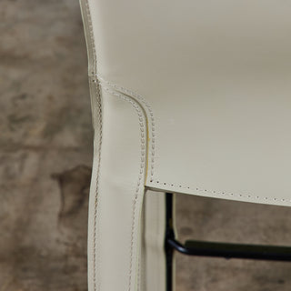 Set of Three Mario Bellini Cab Counter Stools for Cassina