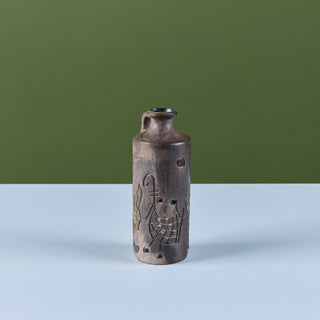 Tilgmans Keramik Style Sgraffito Ceramic Jug