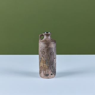 Tilgmans Keramik Style Sgraffito Ceramic Jug