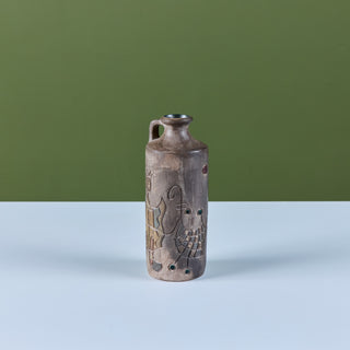 Tilgmans Keramik Style Sgraffito Ceramic Jug