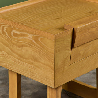 Paul Laszlo Oak Nightstand for Brown Saltman