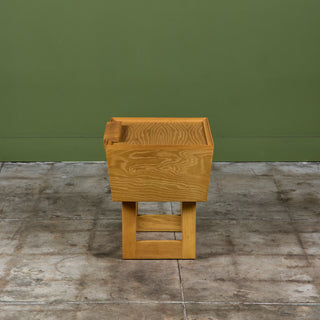 Paul Laszlo Oak Nightstand for Brown Saltman