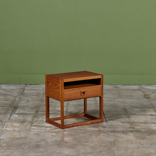 Single Teak Nightstand by Aksel Kjersgaard