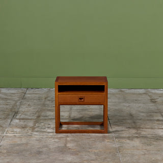 Single Teak Nightstand by Aksel Kjersgaard