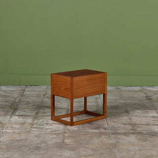 Single Teak Nightstand by Aksel Kjersgaard