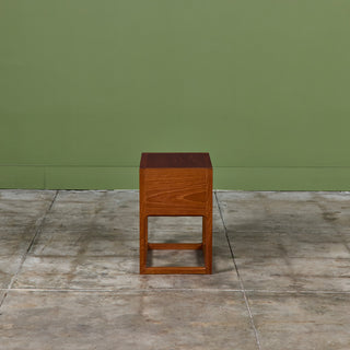 Single Teak Nightstand by Aksel Kjersgaard