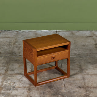 Single Teak Nightstand by Aksel Kjersgaard
