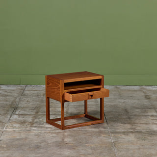 Single Teak Nightstand by Aksel Kjersgaard