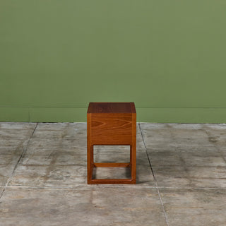 Single Teak Nightstand by Aksel Kjersgaard