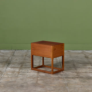 Single Teak Nightstand by Aksel Kjersgaard